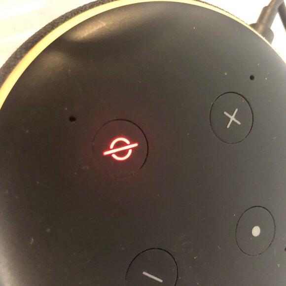 Amazon Echo Dot 3rd Gen Smart Speaker with Alexa Charcoal Gray D9N29T w/Charger - Picture 3 of 15